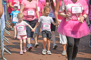 The Cancer Research UK Race for Life (5k) in West Park, Wolverhampton.