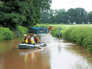 Supporting image for story: More floods in Staffordshire after relentless rain