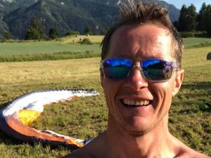 Supporting image for story: Paraglider to navigate French Alps for Wales Air Ambulance Charity