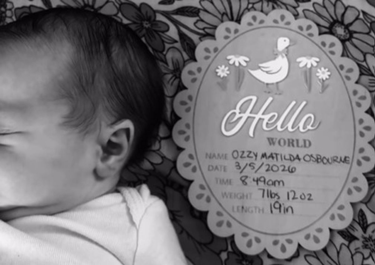 Proud dad Jack Osbourne celebrates the birth of his newborn daughter named after his dad Ozzy