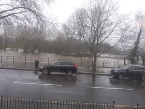 The River Severn at Benbow Quay, Shrewsbury