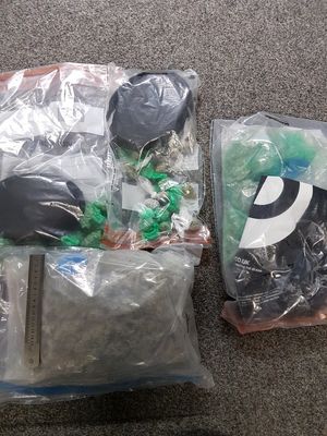 Cannabis plants were recovered in a series of raids. Photo: North Wales Police Wrexham Rural