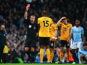 Supporting image for story: No appeal from Wolves against Willy Boly red card