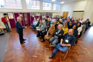 The event was attended by members of all sections of the community