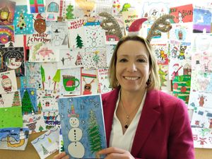 Supporting image for story: MP chooses winner of Christmas card competition before showing it to the House of Commons speaker