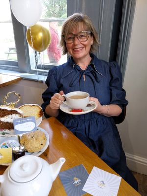 Nicky Laceby will be working with Compton Care throughout the week