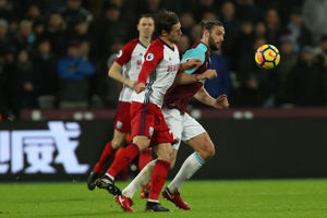 Andy Carroll's injury time goal was a big blow for Albion (AMA)