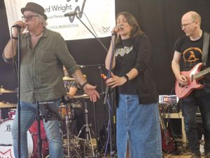 There was plenty of live music to enjoy at Codsall Beer Festival