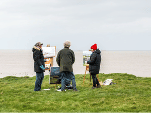 Supporting image for story: 100 artists to gather for North Shore Beach Plein Air Day in Llandudno