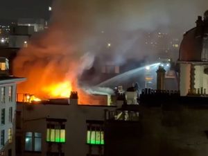 Fire in Glasgow
