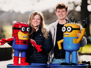 Supporting image for story: Minions appear at British Ironwork Centre