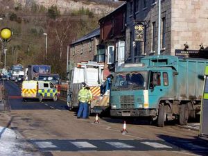 Supporting image for story: Lorry crashes into business site