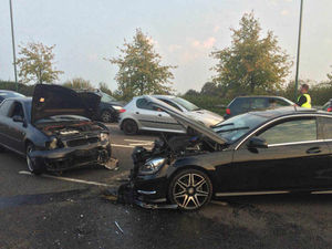 Supporting image for story: Rush hour smash on busy Wolverhampton road