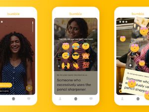 Supporting image for story: Dating app Bumble adds emoji reactions