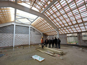 Supporting image for story: New roof brings £1.4m Darlaston temple closer to completion