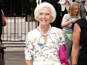 Supporting image for story: Dame Mary Berry reveals she still plays recreational tennis aged 87