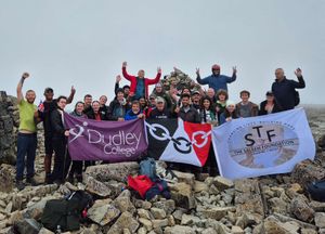 The climbers commemorate the 80th anniversary of VJ day at the summit of Ben Nevis