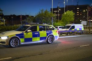 The scene in Dudley. Pic: SnapperSK