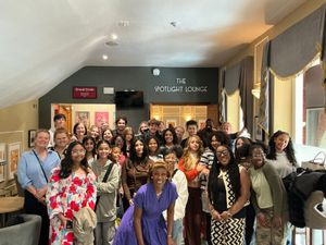 Pupils from Star King Solomon Academy meet actress Beverley Knight