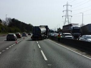 Supporting image for story: Crash causes 7 mile queues on M6
