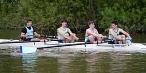 Stourport rowing club win their race