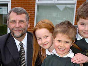 Supporting image for story: School celebrates tip-top inspection