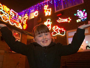 Supporting image for story: Houses lighting up Shropshire with Christmas cheer