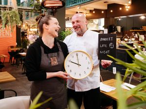 Supporting image for story: Late night openings resume at Shrewsbury Market Hall for new season 