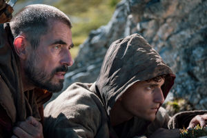 William Tell: Claes Bang as William Tell and Tobias Jowett as Walter