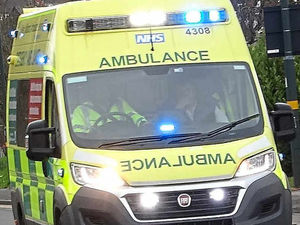 Supporting image for story: Car overturns on A458 near Much Wenlock