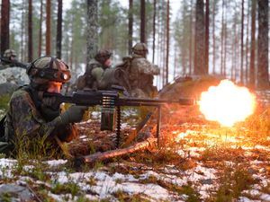 Supporting image for story: UK troops join Nato exercise as Finland prepares for potential Russian invasion