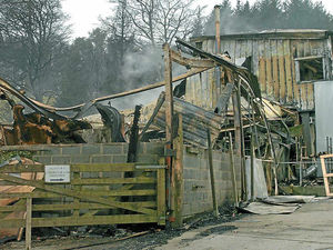 Supporting image for story: Massive blaze guts family timber firm