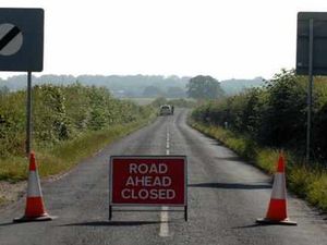 Supporting image for story: Road closed in both directions after accident