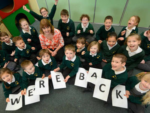 Supporting image for story: Pupils return to arson-hit Wednesfield school