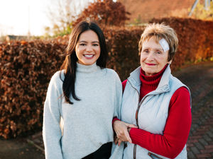 Supporting image for story: Woman thanks hospital that saved her life after serious fall on eve of husband's funeral