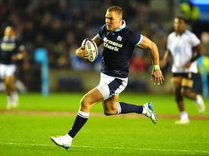 Supporting image for story: Steve Tandy hopeful Duhan van der Merwe will be fit for Scotland’s Italy clash