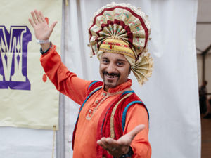 Supporting image for story: Music and dance treat for school pupils