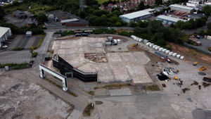 Much of the site had been demolished by last summer