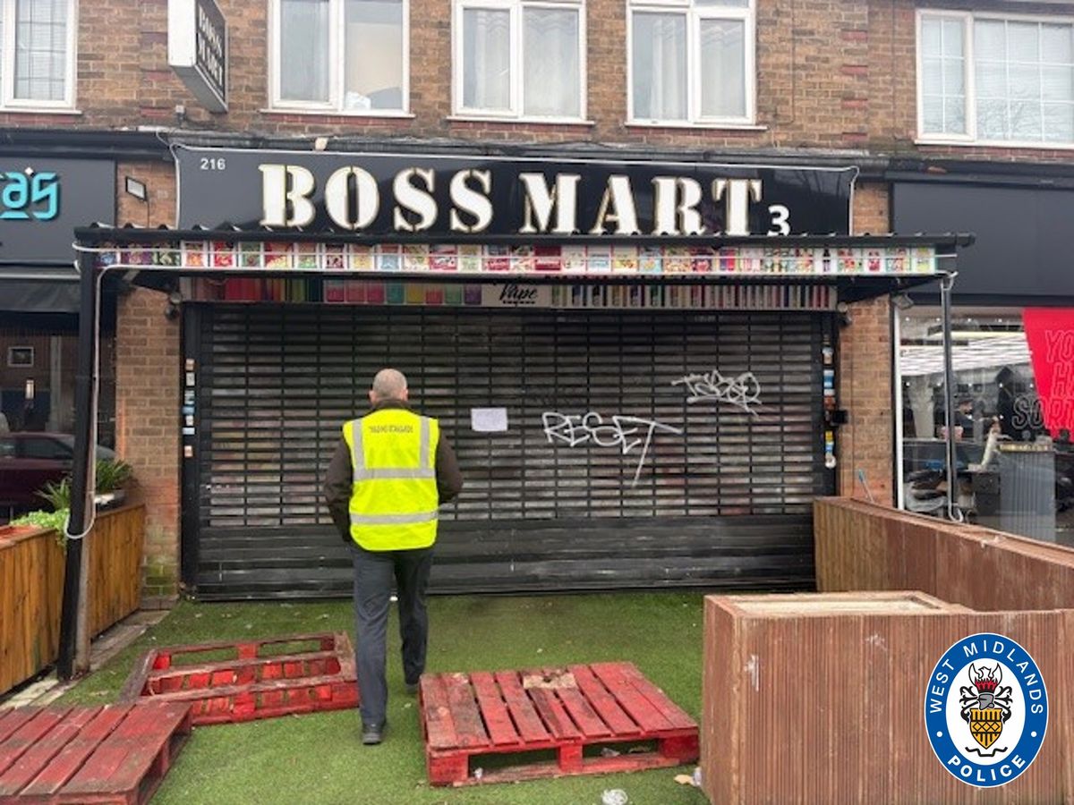 West Midlands business shut down after raids - heres why