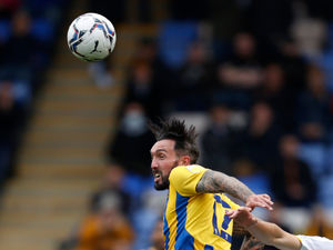 Supporting image for story: Shrewsbury goalscorer Ryan Bowman: I need to score more headers!