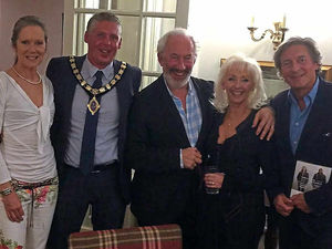 Supporting image for story: Oswestry mayor puts TV stars in the picture