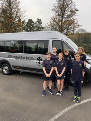 Supporting image for story: Much Wenlock school receives new minibuses and a mystery donation