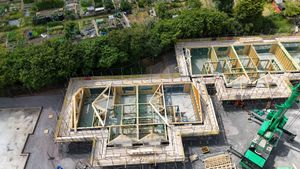 Progress on the new Newport Retirement Village development (Pic: McPhillips)