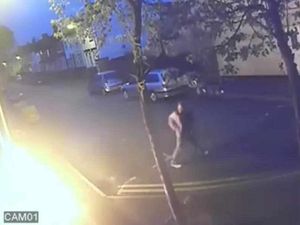 Supporting image for story: Caught on camera: Hobbling arsonist targets Wolverhampton firm