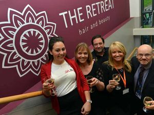 Supporting image for story: Celebrity hairdresser Deborah Mitchell returns to her roots for Shropshire college salon reopening