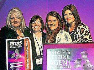 Supporting image for story: Rugely estate agent picks up silver and bronze