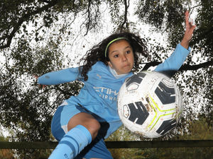 Supporting image for story: Shrewsbury schoolgirl, 10, thanks primary school after being snapped up by Man City