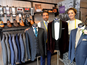 Supporting image for story: Staffordshire suit shop bouncing back in style