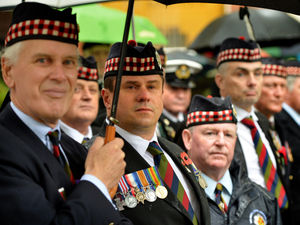 Supporting image for story: Wolverhampton Victoria Cross hero honoured with commemorative stone - PICTURES and VIDEO