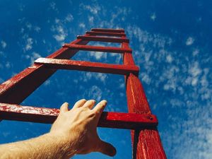 Supporting image for story: The latest hilarious viral meme involves a ladder made out of emojis